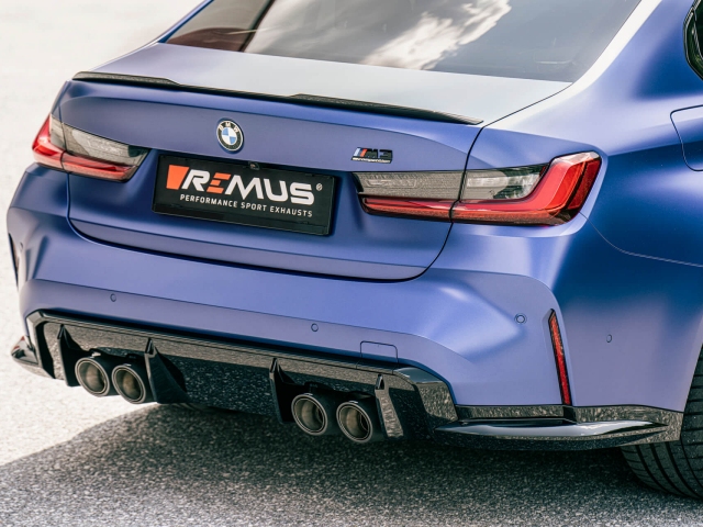 REMUS SPORT Axle-Back Exhaust (2021-2014 BMW M3, M3 competition, M4 & M4 competition)